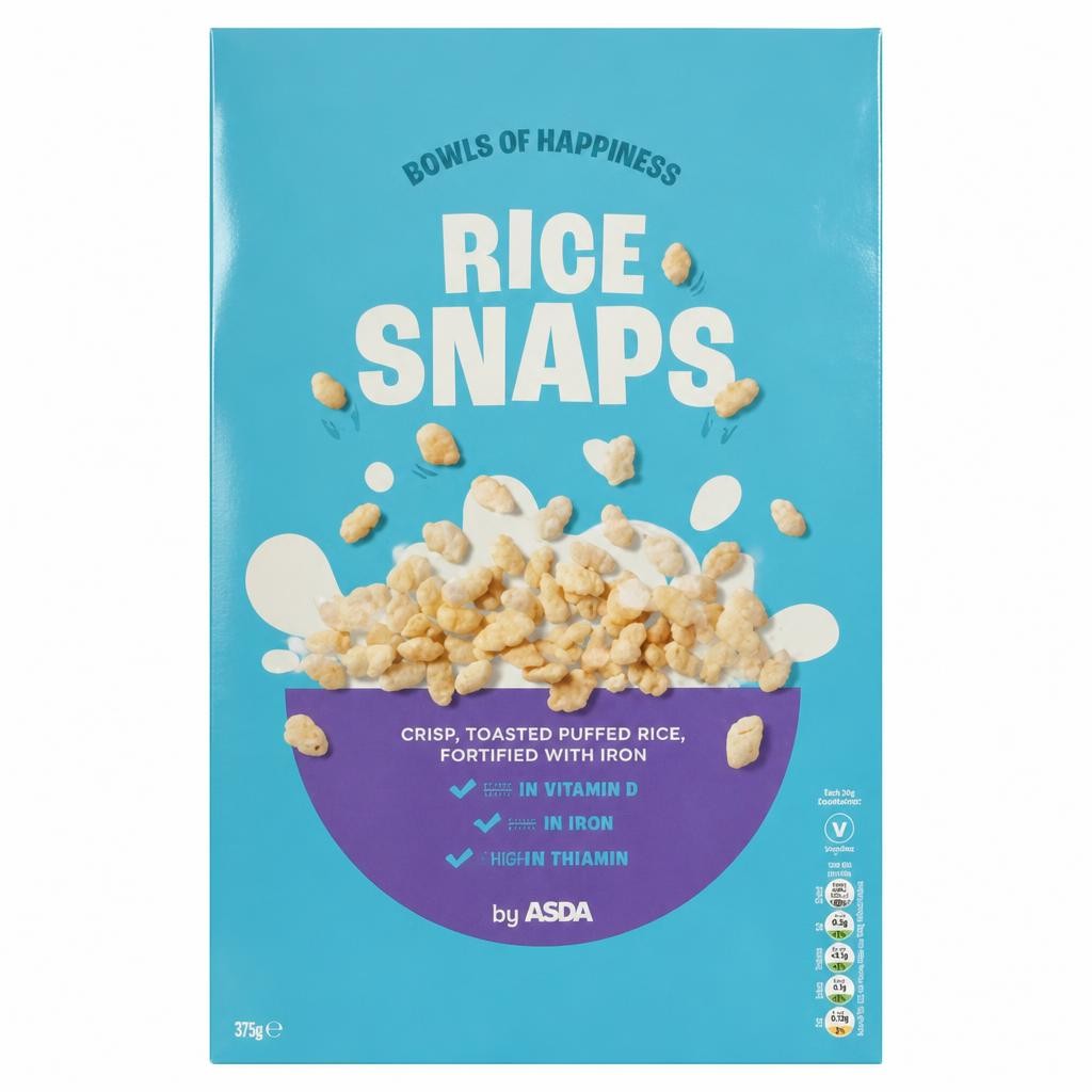 ASDA Rice Snaps 375g