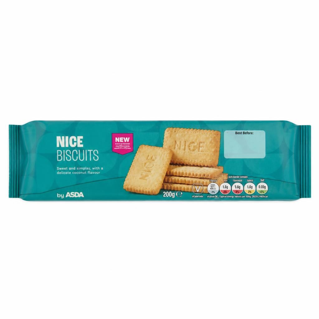 ASDA Nice Biscuits 200g