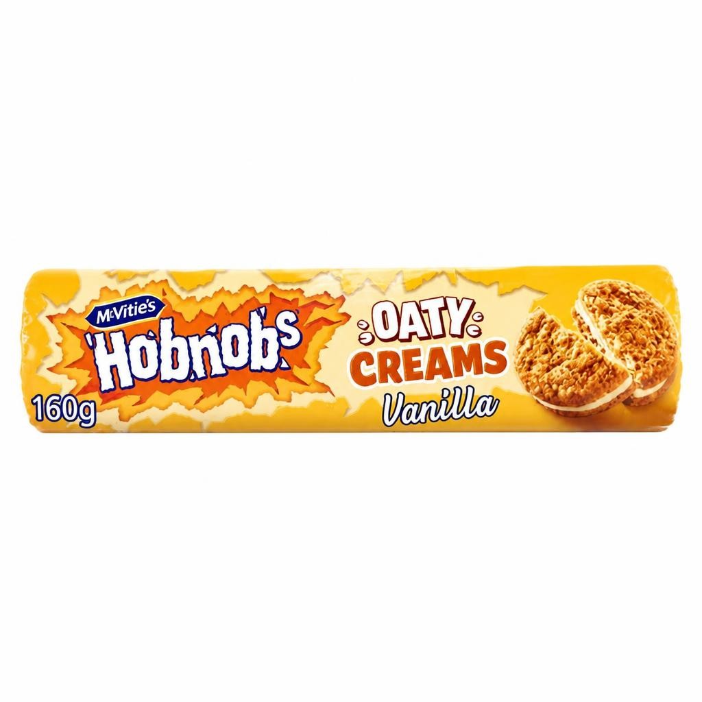 McVitie's Hobnobs Vanilla Creams Biscuits 160g
