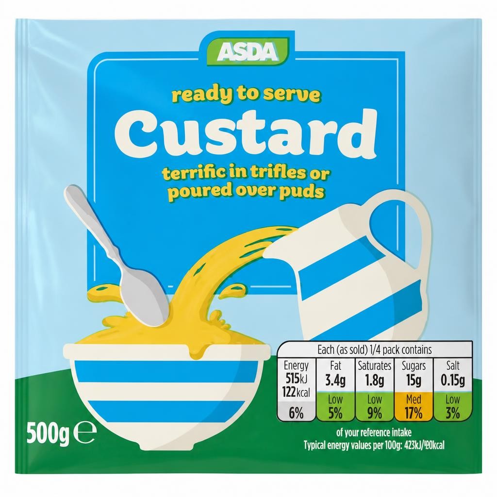 ASDA Custard 500g