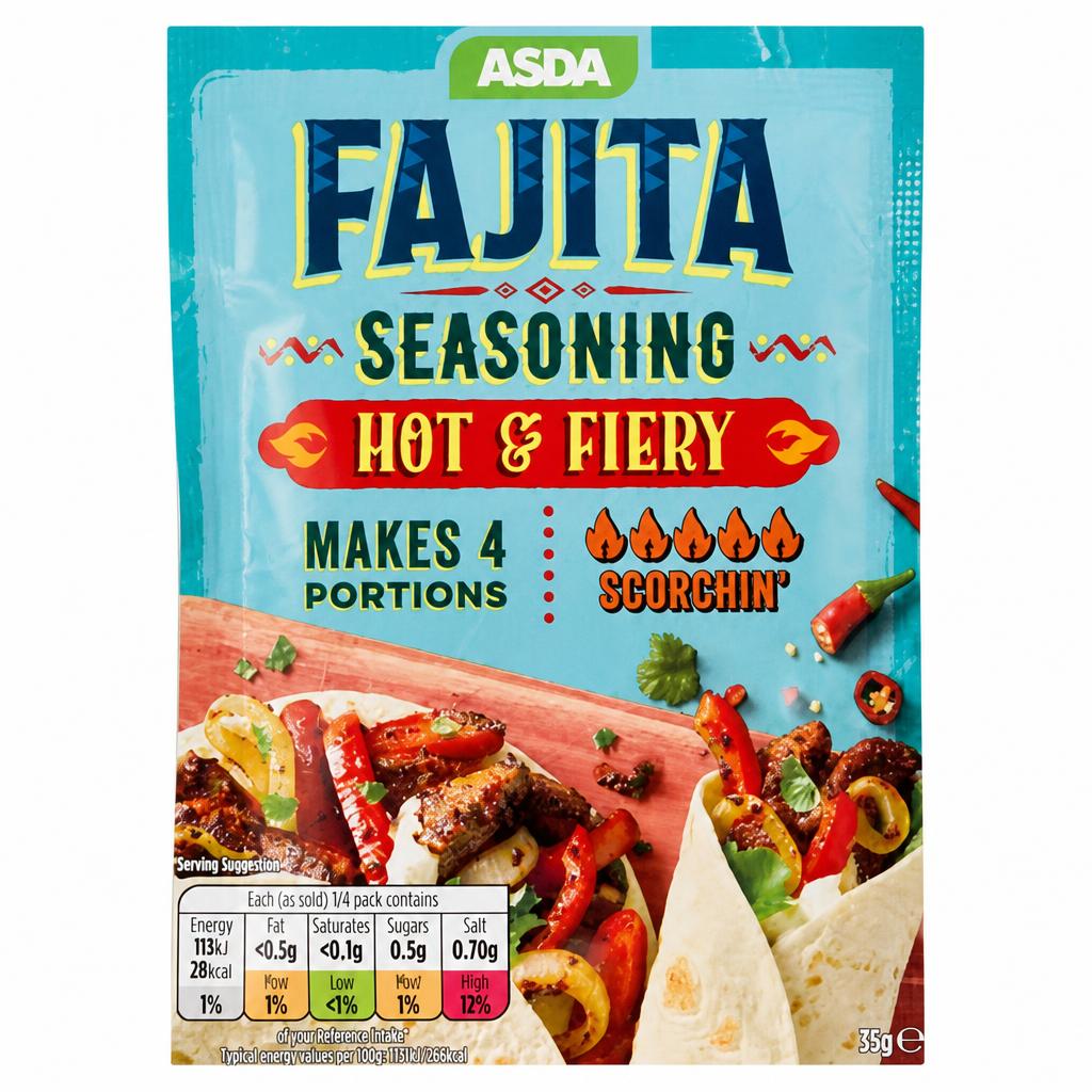 ASDA Fiery Fajita Seasoning