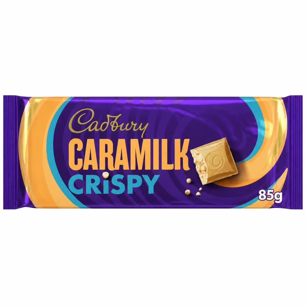 Cadbury Caramilk Crispy Chocolate Bar 85g
