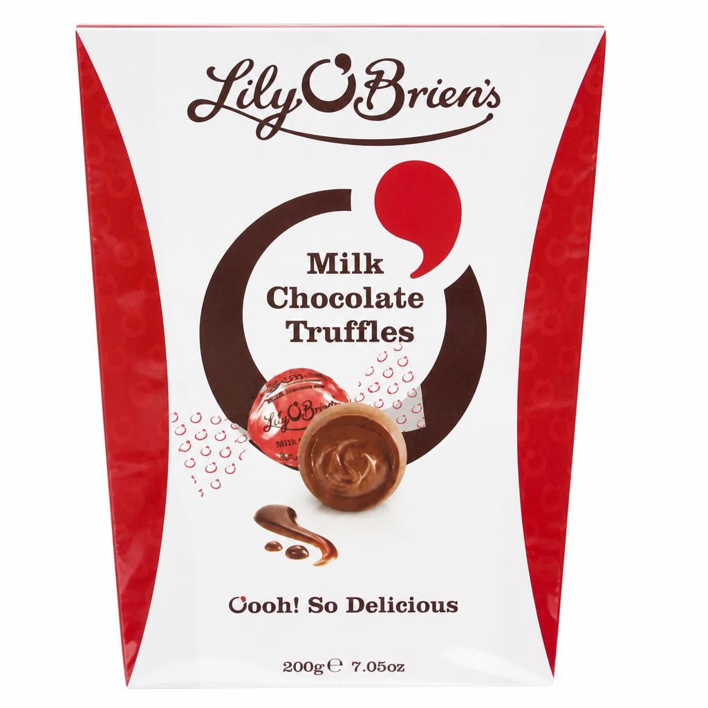 Lily O'Briens Milk Chocolate Truffles 200g