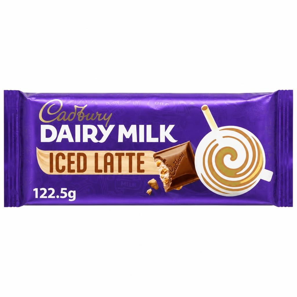 Cadbury Dairy Milk Iced Latte Chocolate Bar 122.5 g