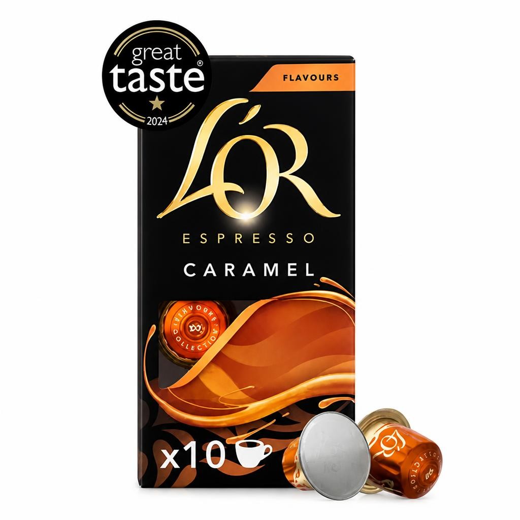 L'OR Caramel Flavour Coffee Pods X10