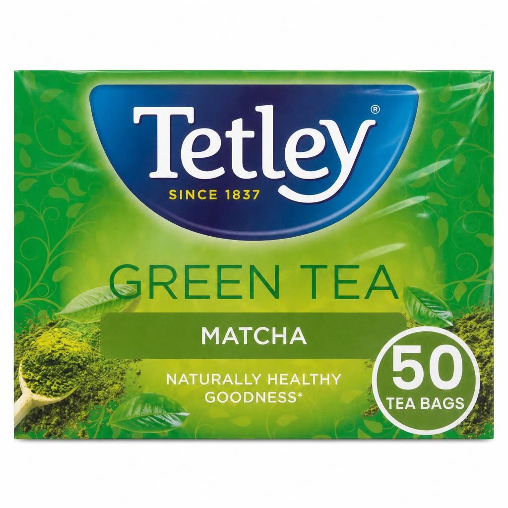 Tetley 50 Green Tea Matcha Tea Bags 105g