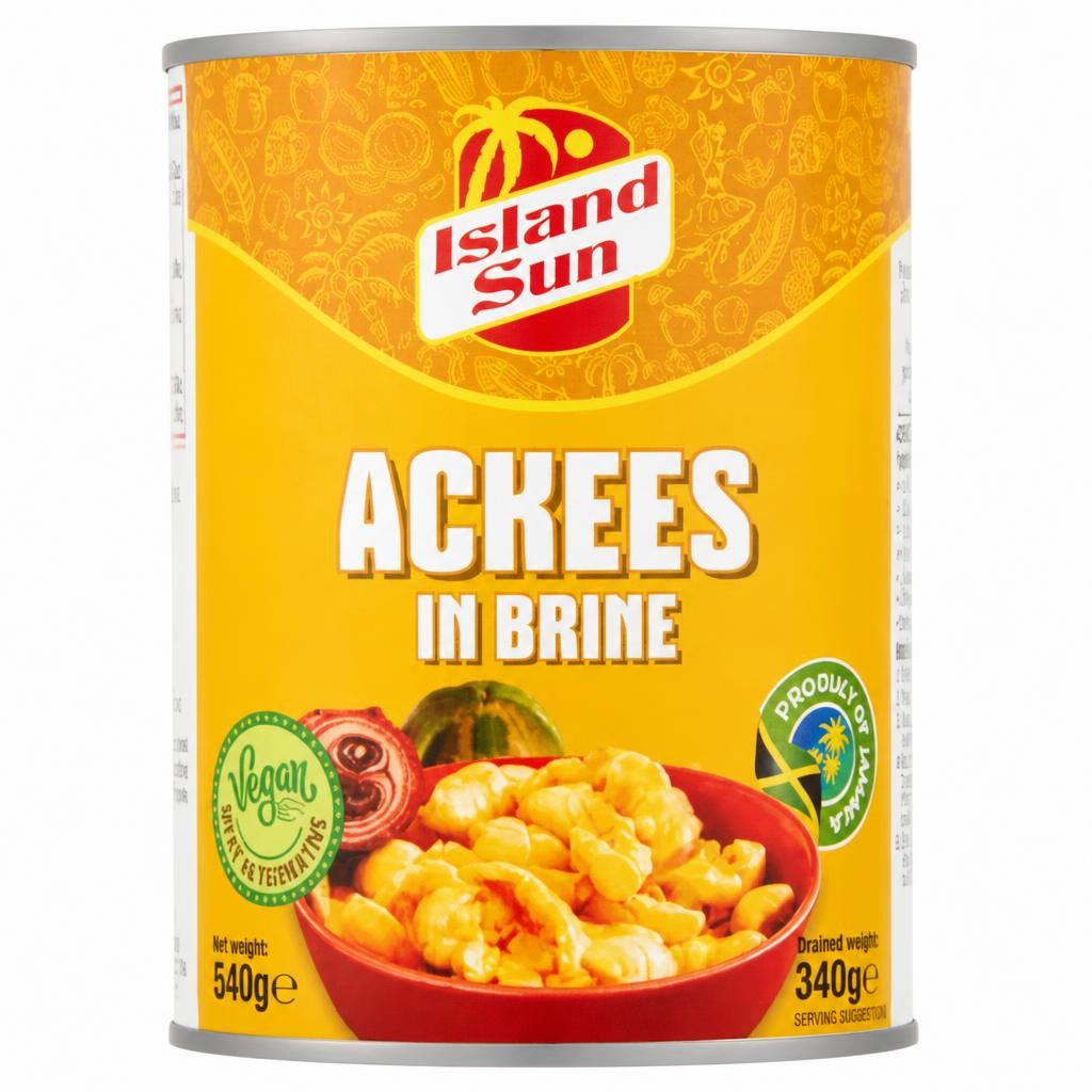 Island Sun Ackees in Brine 540g