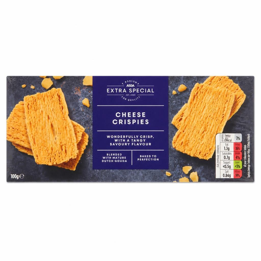 ASDA Extra Special Extra Special Cheese Crispies 100g