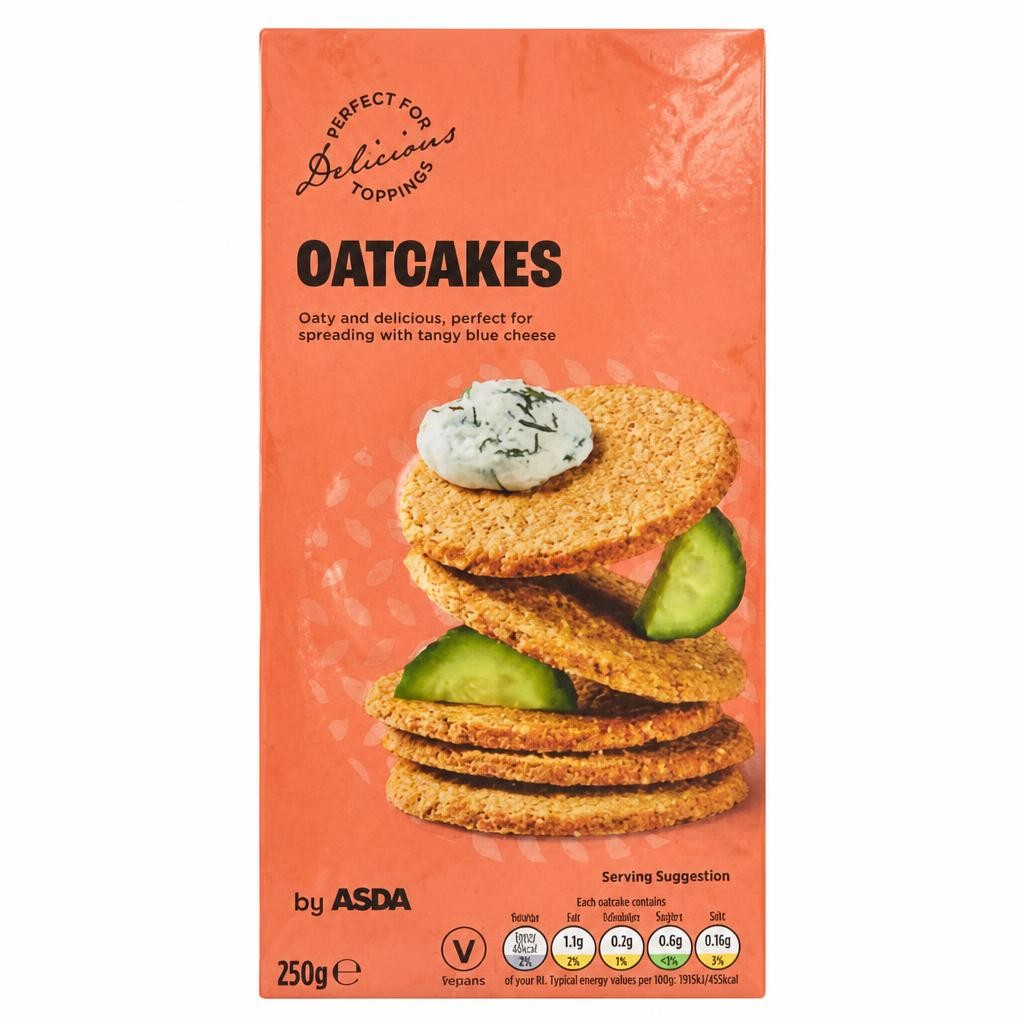 ASDA Oatcakes 250g