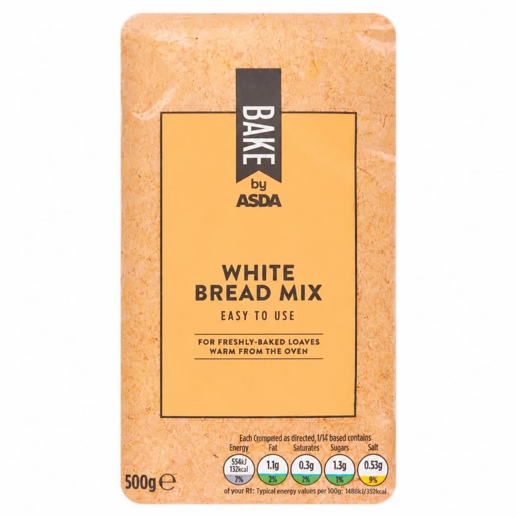 ASDA Bake White Bread Mix 500g