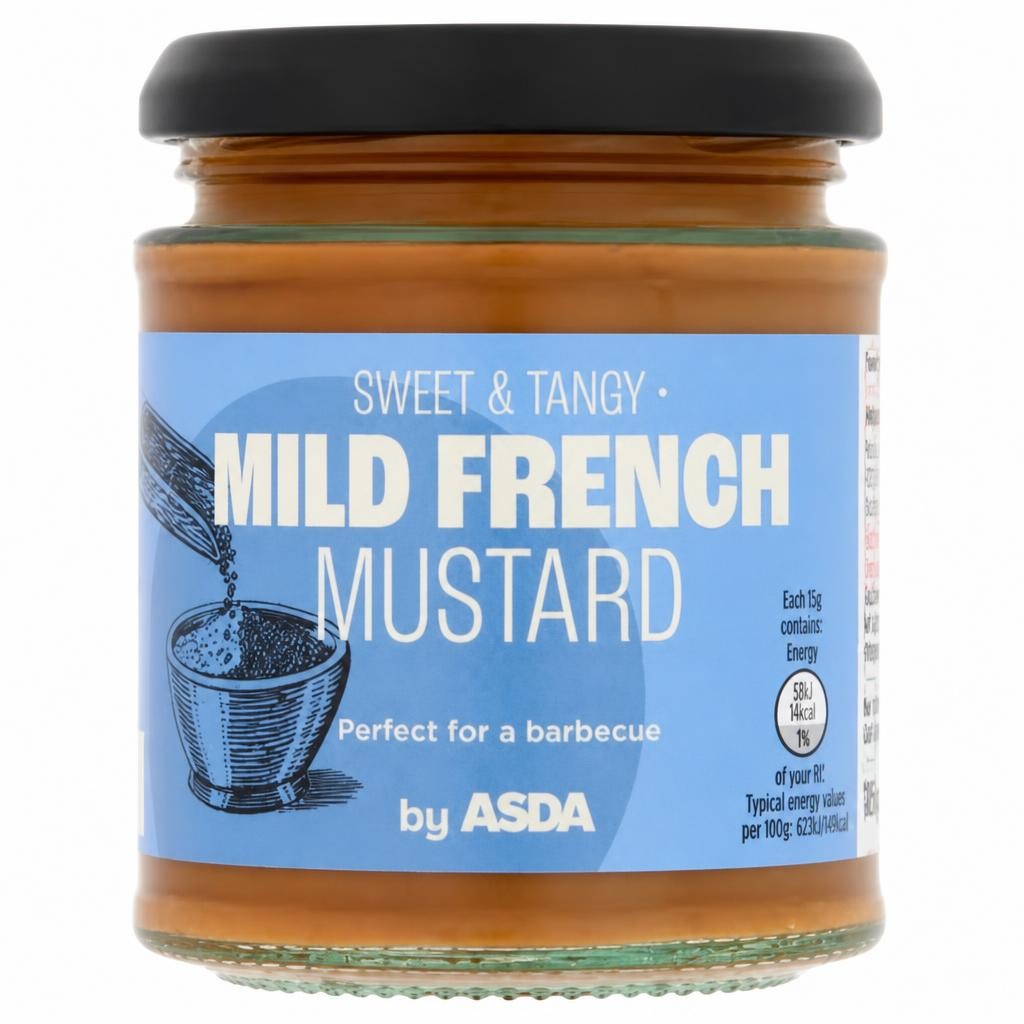 ASDA Mild French Mustard 185g
