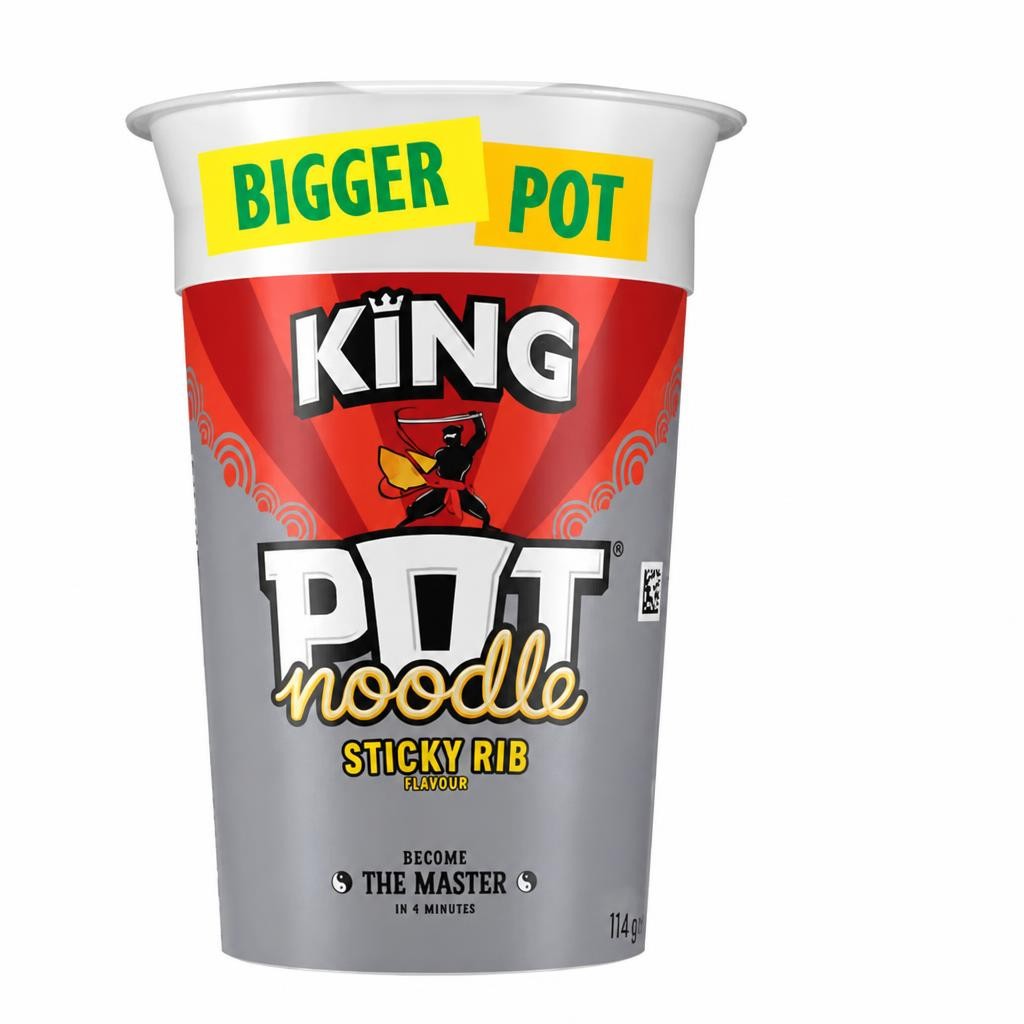 Pot Noodle Sticky Rib King 114 g