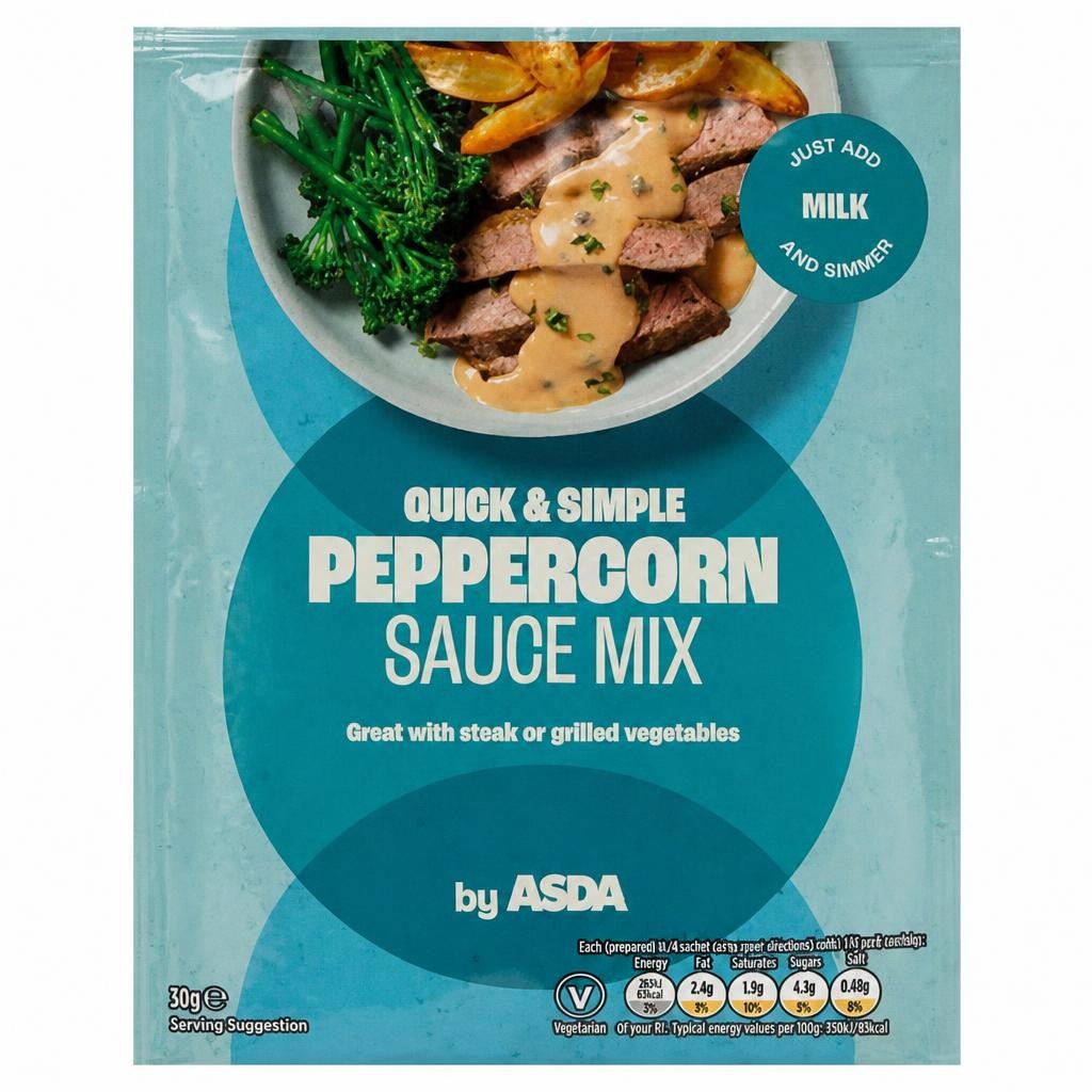 ASDA Peppercorn Sauce Mix 30g