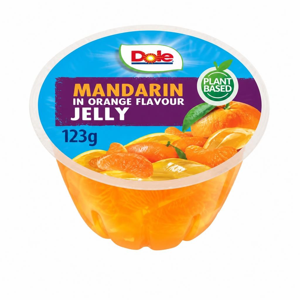 Dole Mandarin in Orange Flavour Jelly 123g