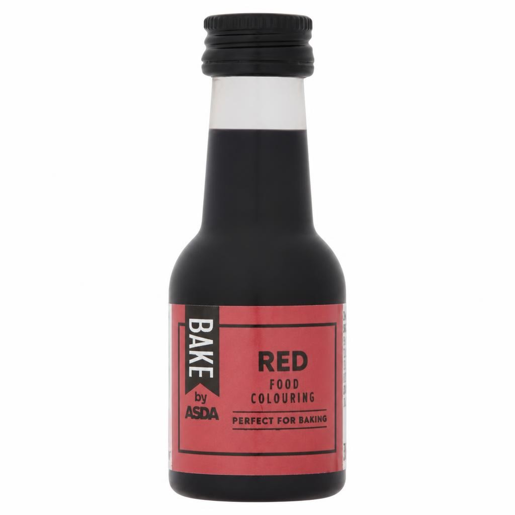 ASDA BAKE by ASDA Red Food Colouring 38ml