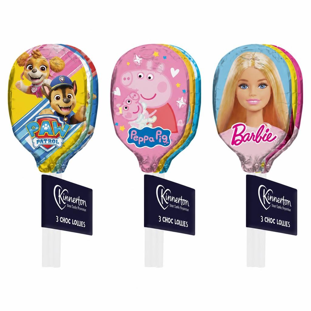 Kinnerton Choc Lollies 3 x 10g (30g)