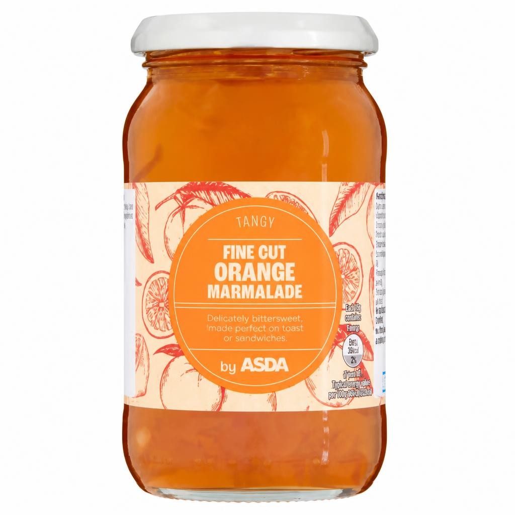 ASDA Tangy Fine Cut Orange Marmalade 454g
