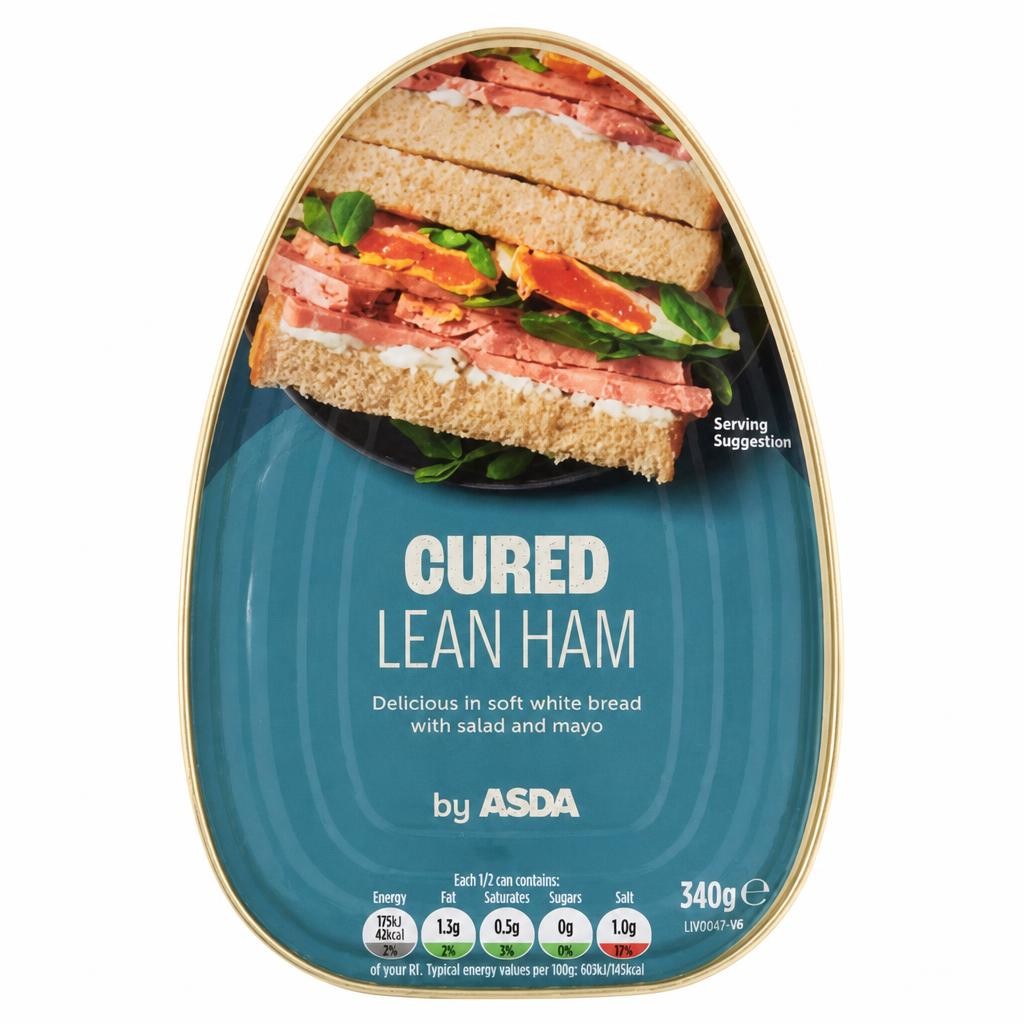 ASDA Cured Lean Ham 340g