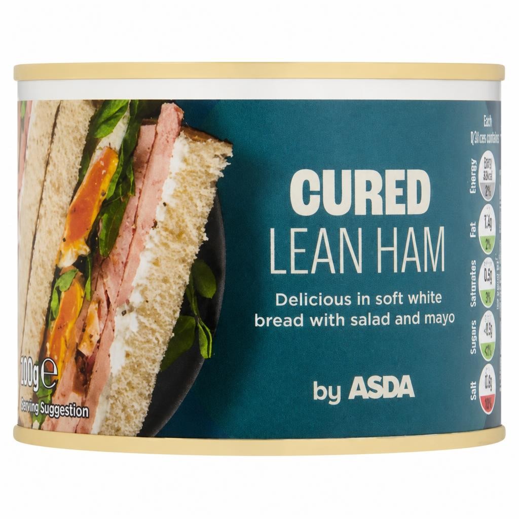 ASDA Cured Lean Ham 200g