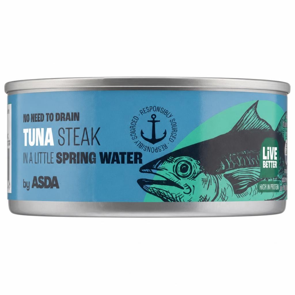 ASDA Tuna Steak in a Little Spring Water 110g