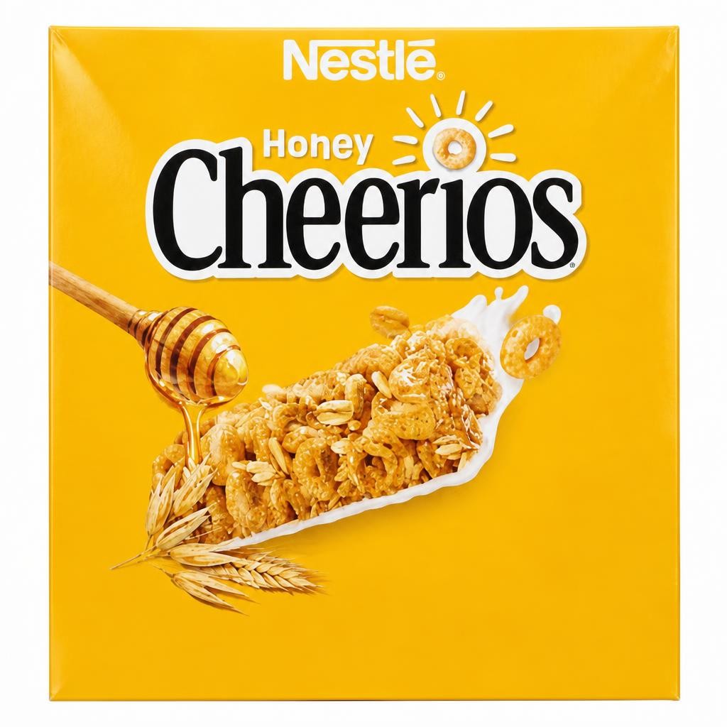 Nestle Nestlé  Honey Hoop Breakfast Cereal Bars Multipack 6 x 22g 150g