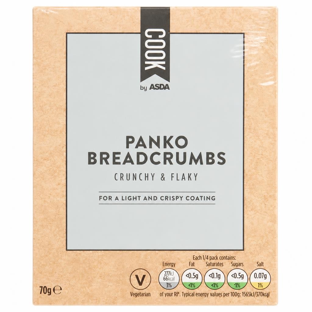 COOK by ASDA Cook Panko Breadcrumbs 70g