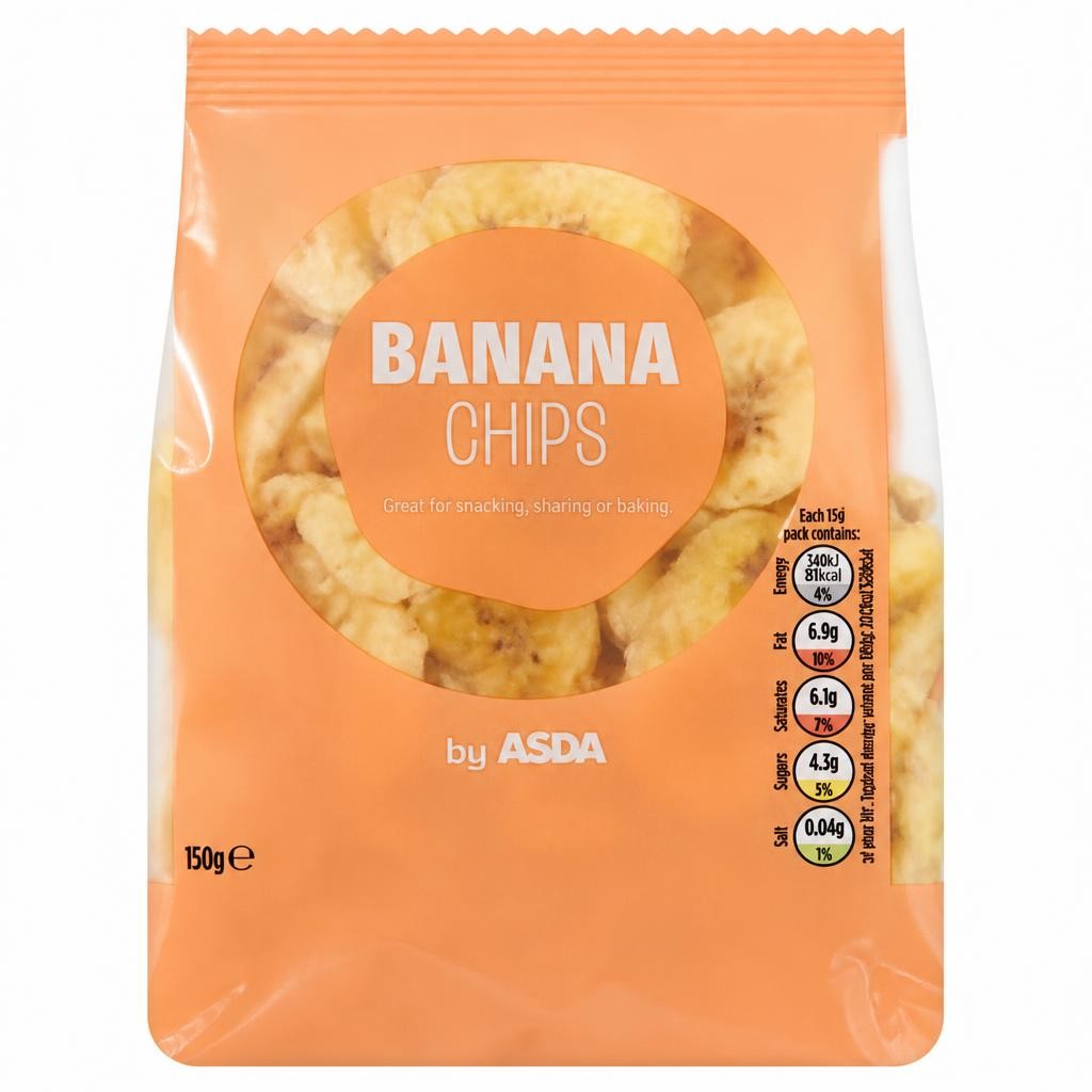 ASDA Banana Chips 150g
