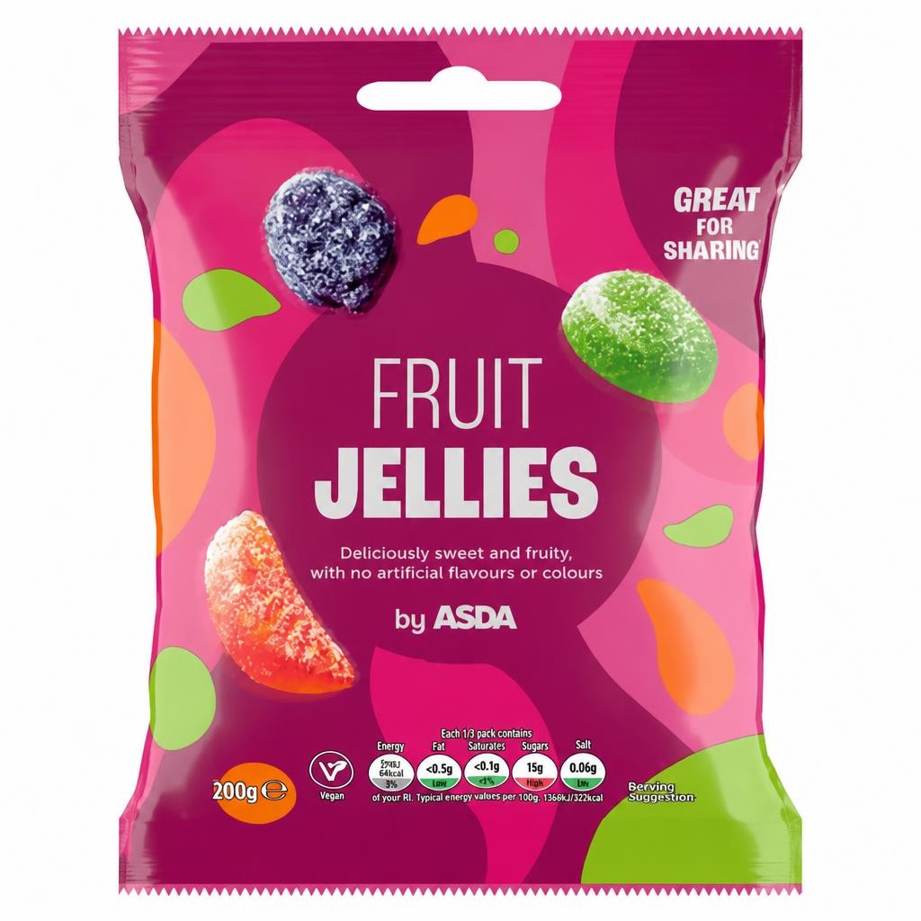 ASDA Fruit Jellies 200g