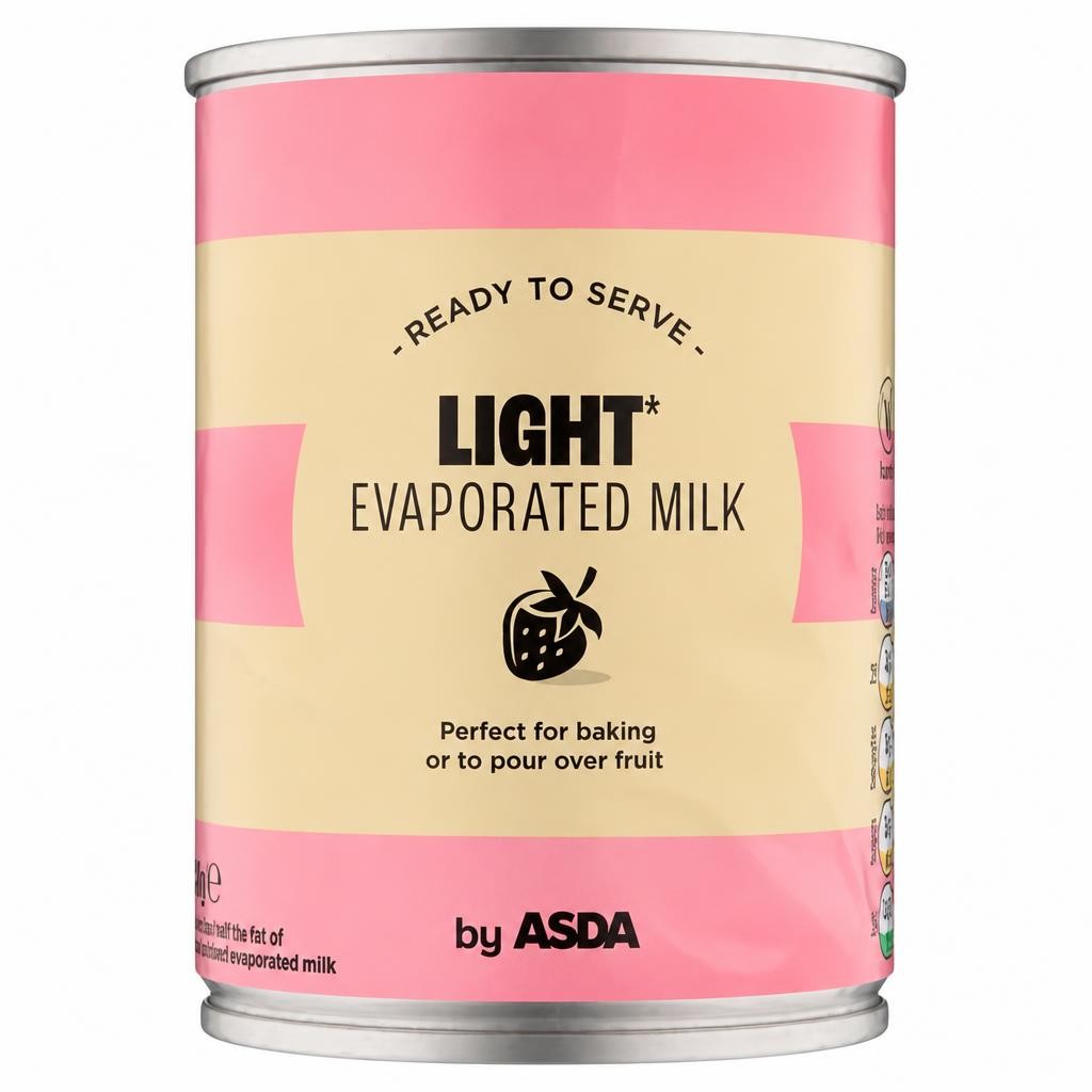 ASDA Light Evaporated Milk 410g
