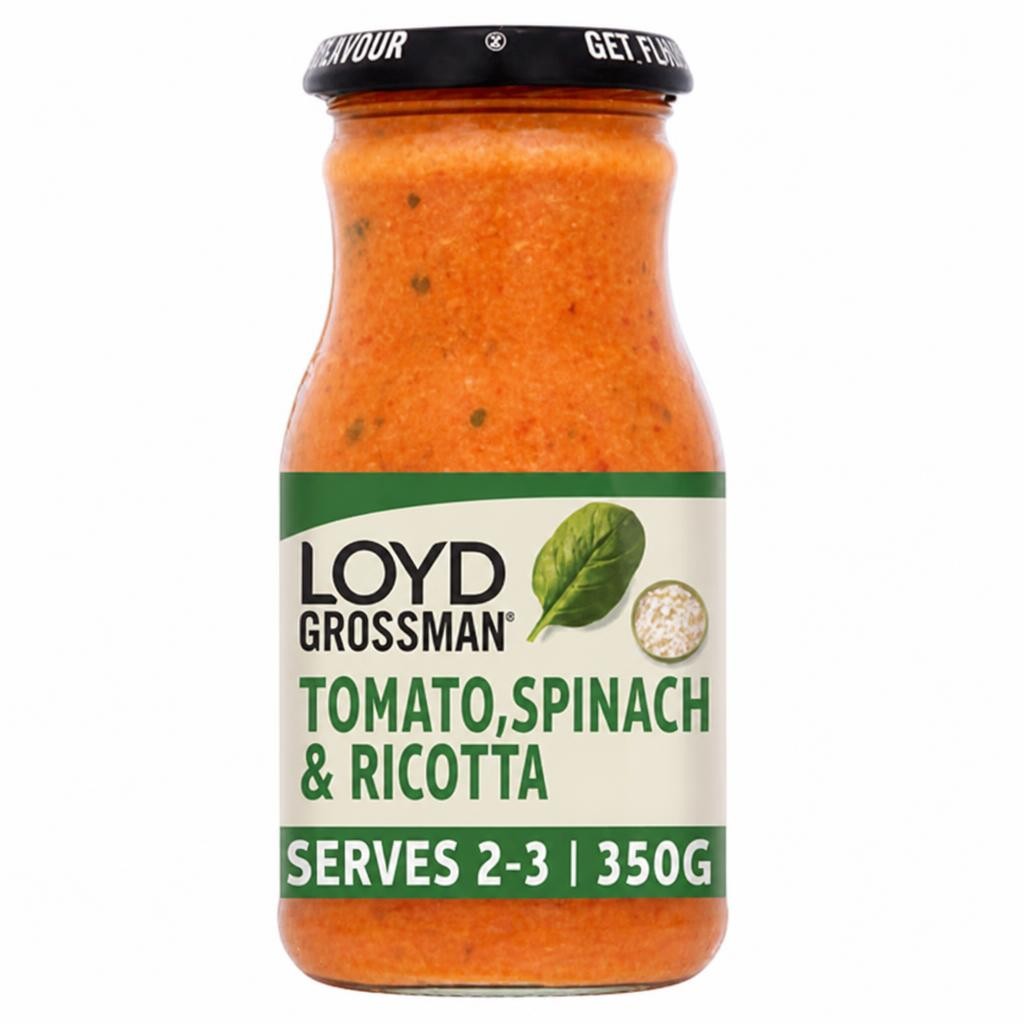 Loyd Grossman Tomato Spinach and Ricotta Pasta Sauce
