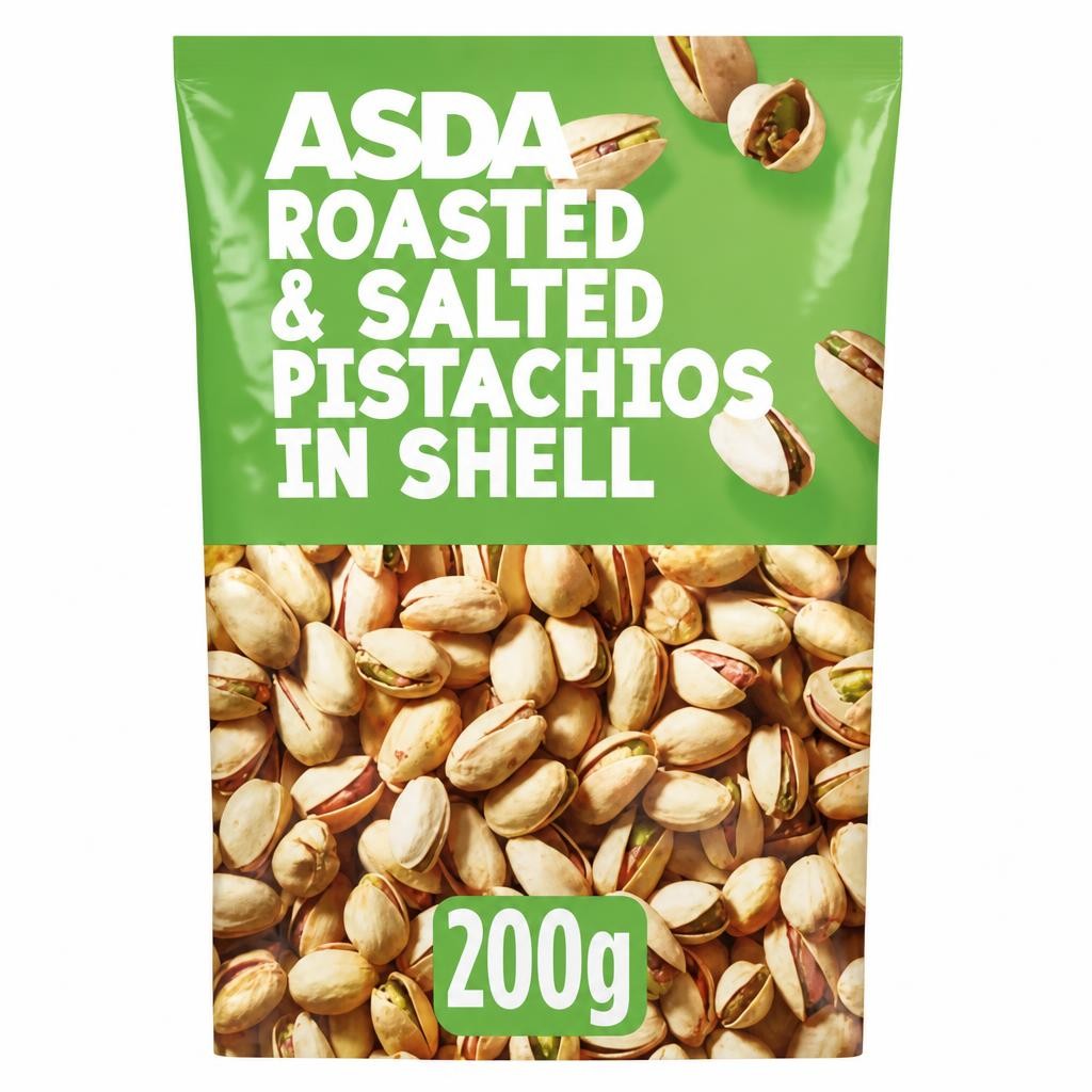 ASDA Roasted & Salted Pistachios in Shell 200g