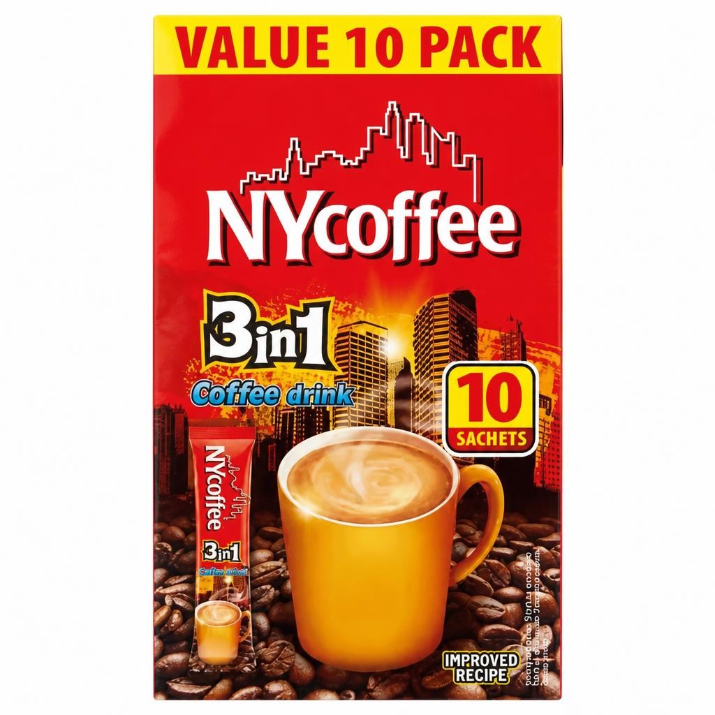 NYCoffee 3 in 1 Coffee Drink 10 x 14g (140g)