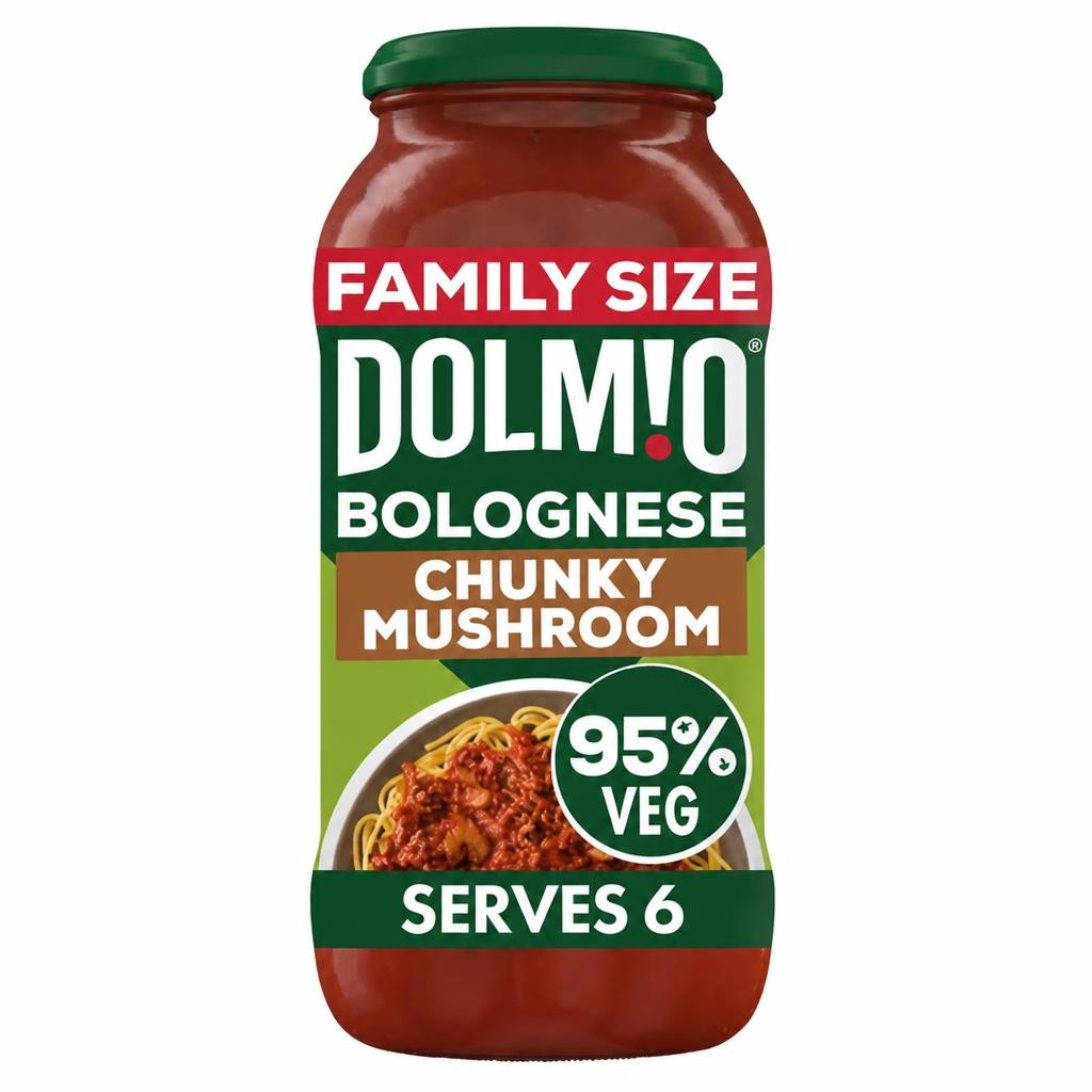 Dolmio Bolognese Chunky Mushroom  Pasta Sauce 675g