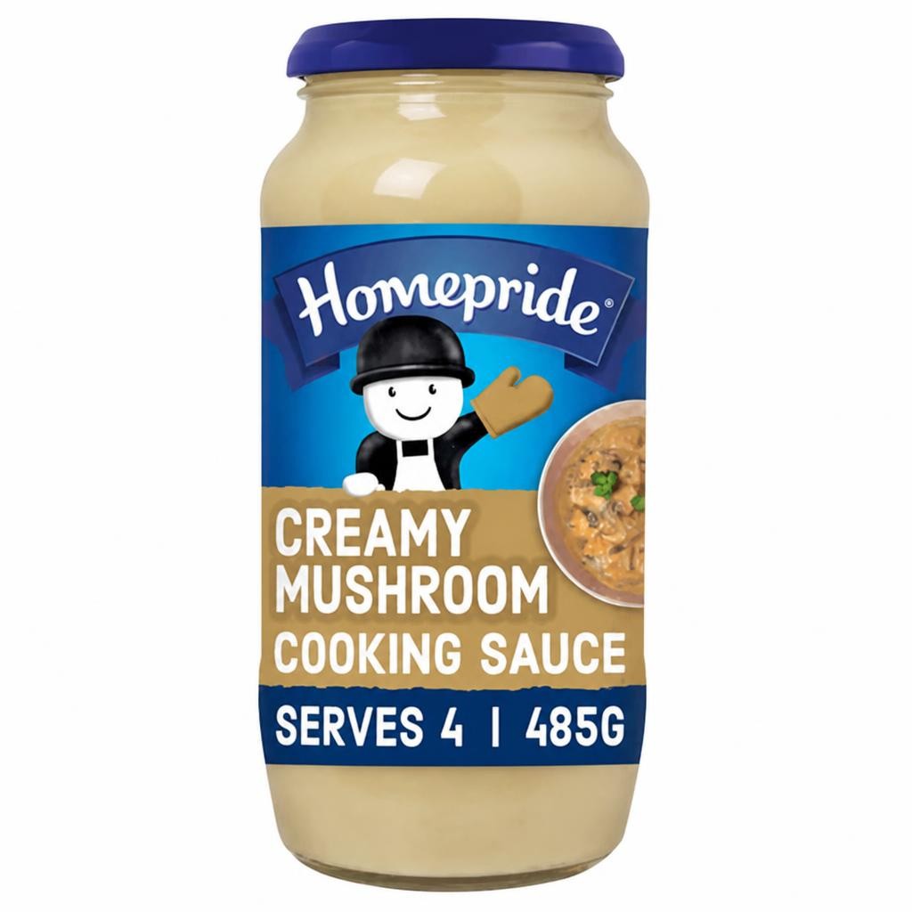 Homepride Creamy Mushroom Cooking Sauce 485g