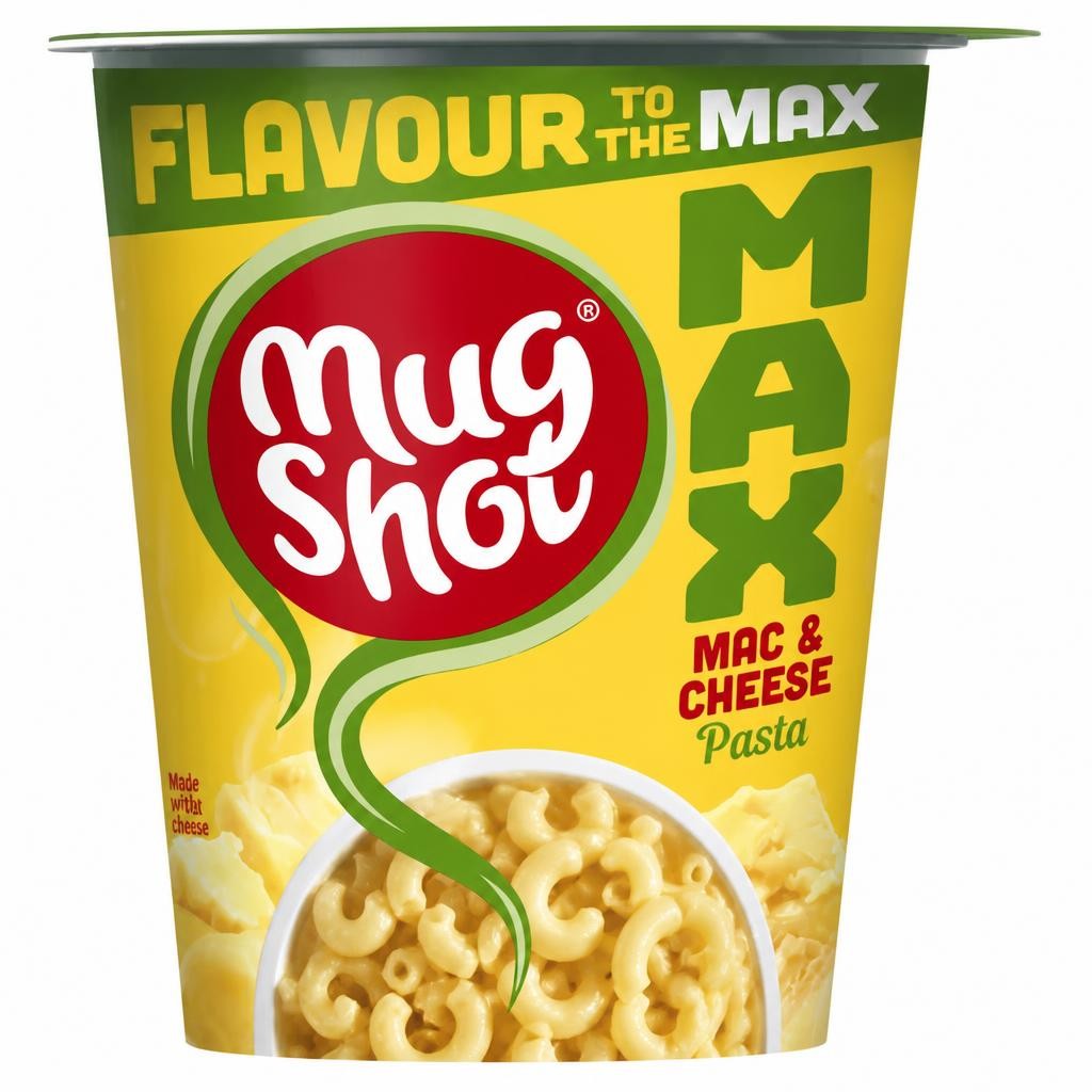 Mug Shot Max Mac & Cheese Pasta 68g