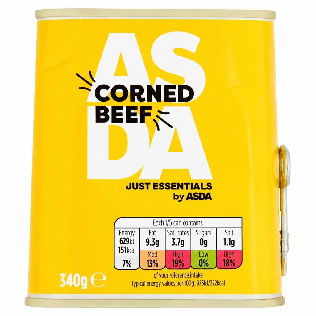 JUST ESSENTIALS by ASDA Corned Beef 340g