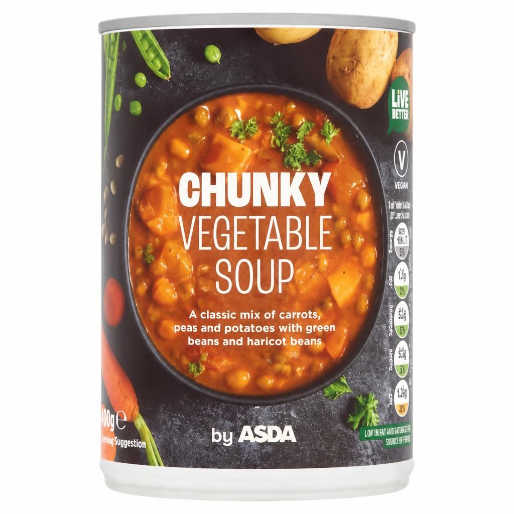 ASDA Chunky Vegetable Soup 400g