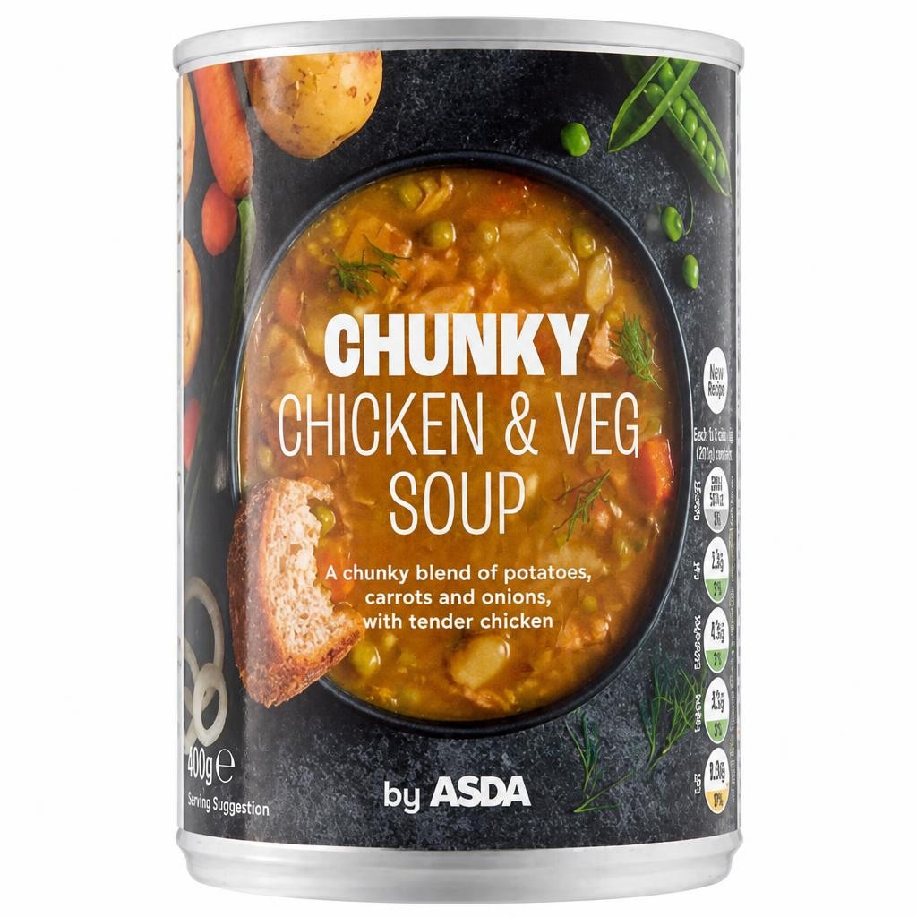 ASDA Chunky Chicken & Veg Soup 400g