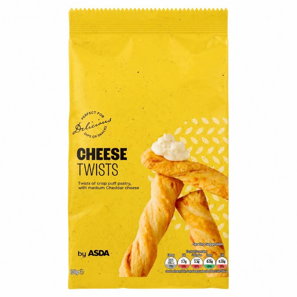ASDA Cheese Twists 125g
