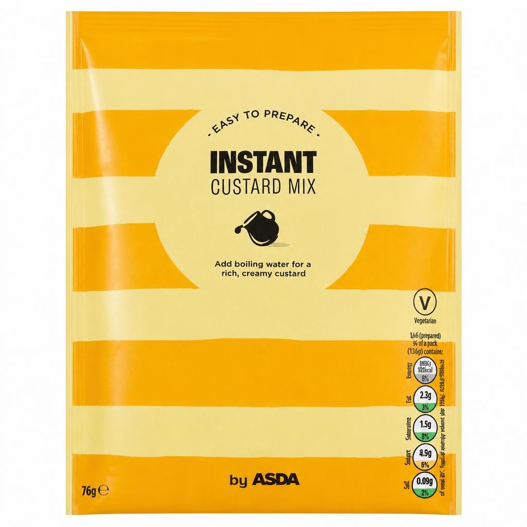 ASDA Instant Custard Mix 76g