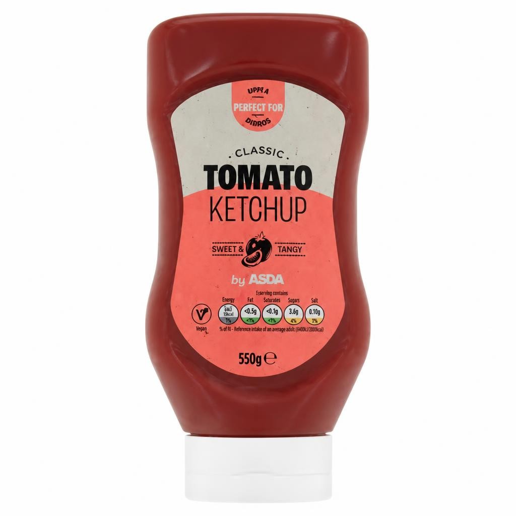 ASDA Classic Tomato Ketchup 550g