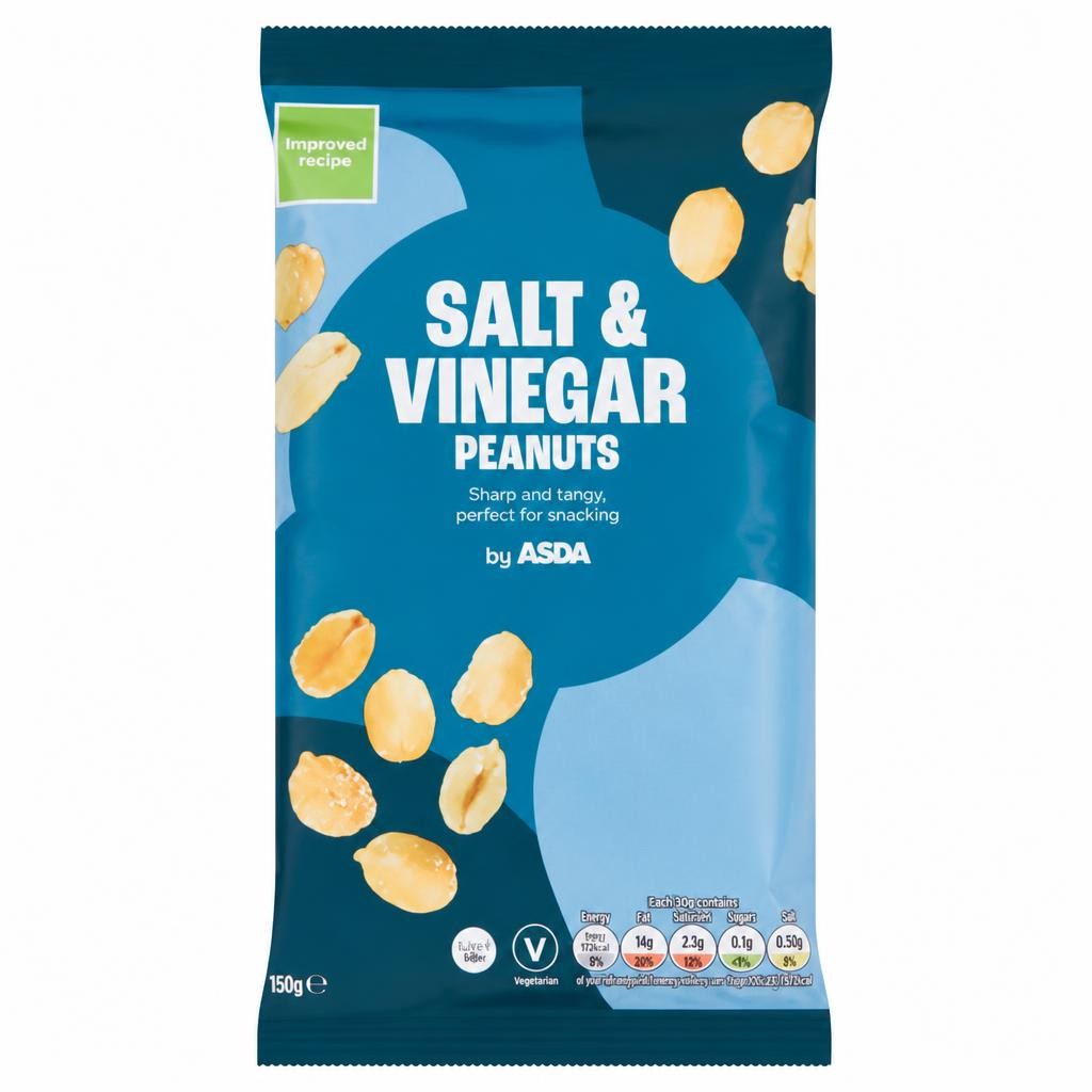 ASDA Salt & Vinegar Peanuts 150g