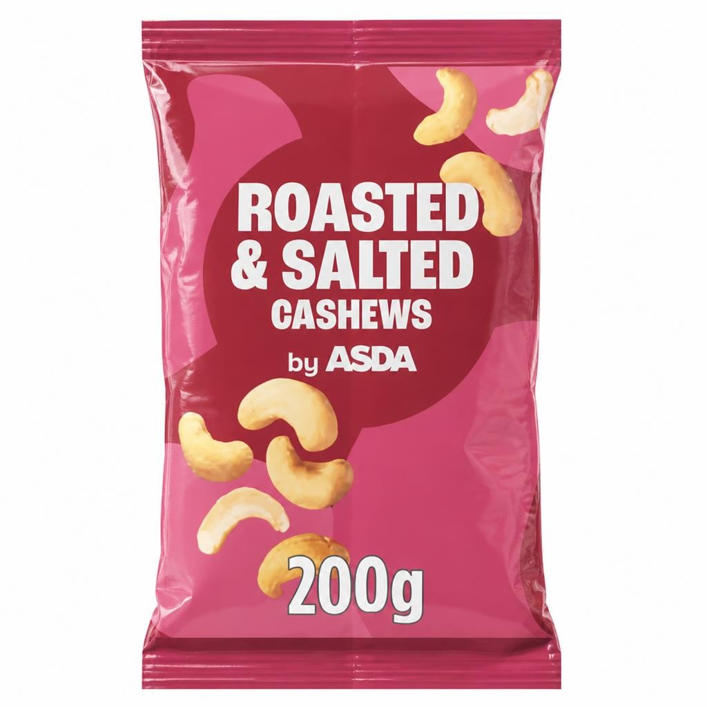 ASDA Roasted & Salted Cashews 200g