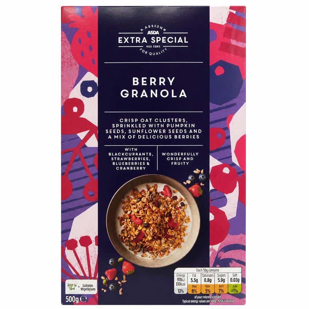ASDA Extra Special Extra Special Berry Granola 500g