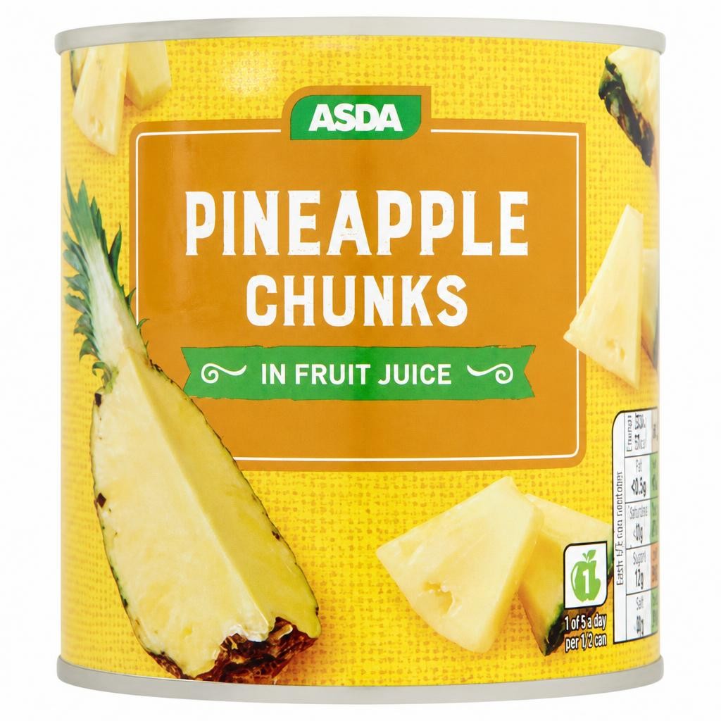 ASDA Pineapple Chunks in Fruit Juice 432g