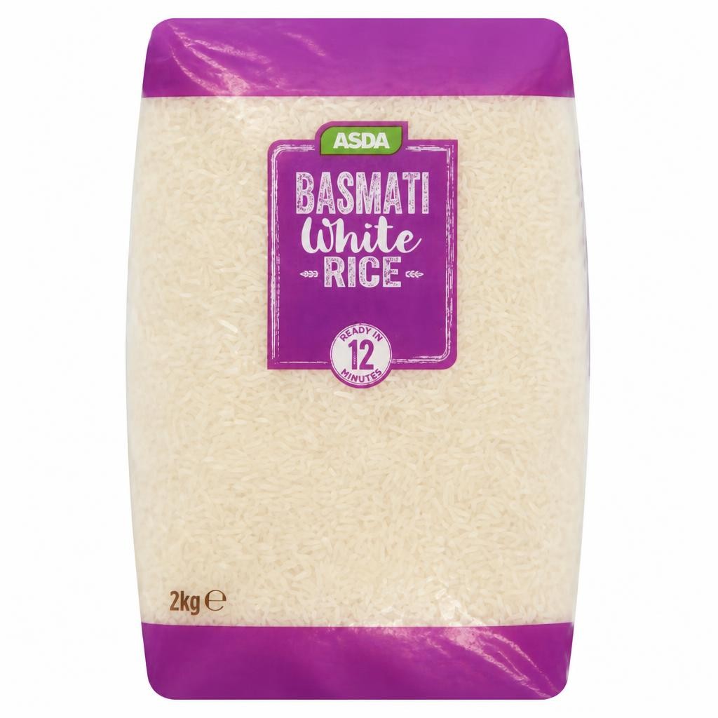 ASDA Basmati White Rice 2kg