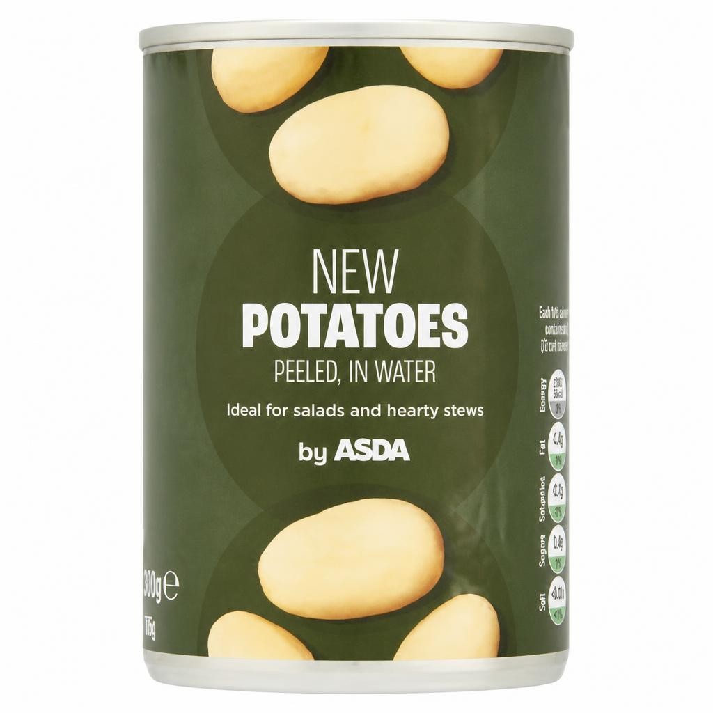 ASDA New Potatoes Peeled in Water 300g
