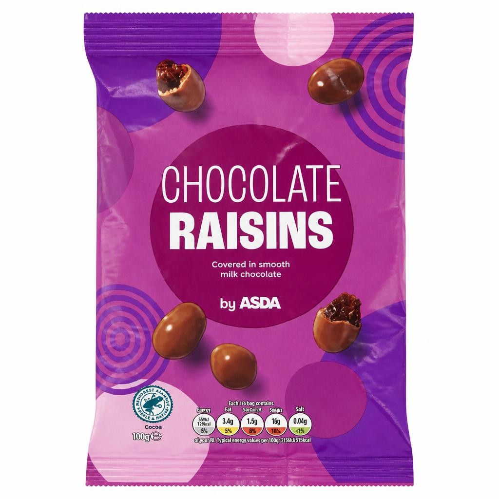 ASDA Chocolate Raisins 150g