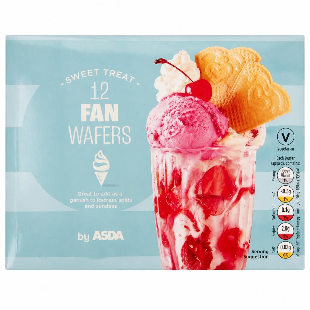 ASDA 12 Fan Wafers