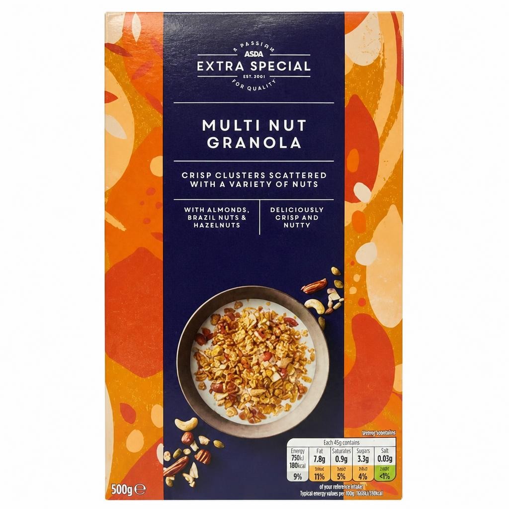 ASDA Extra Special Extra Special Multi Nut Granola 500g